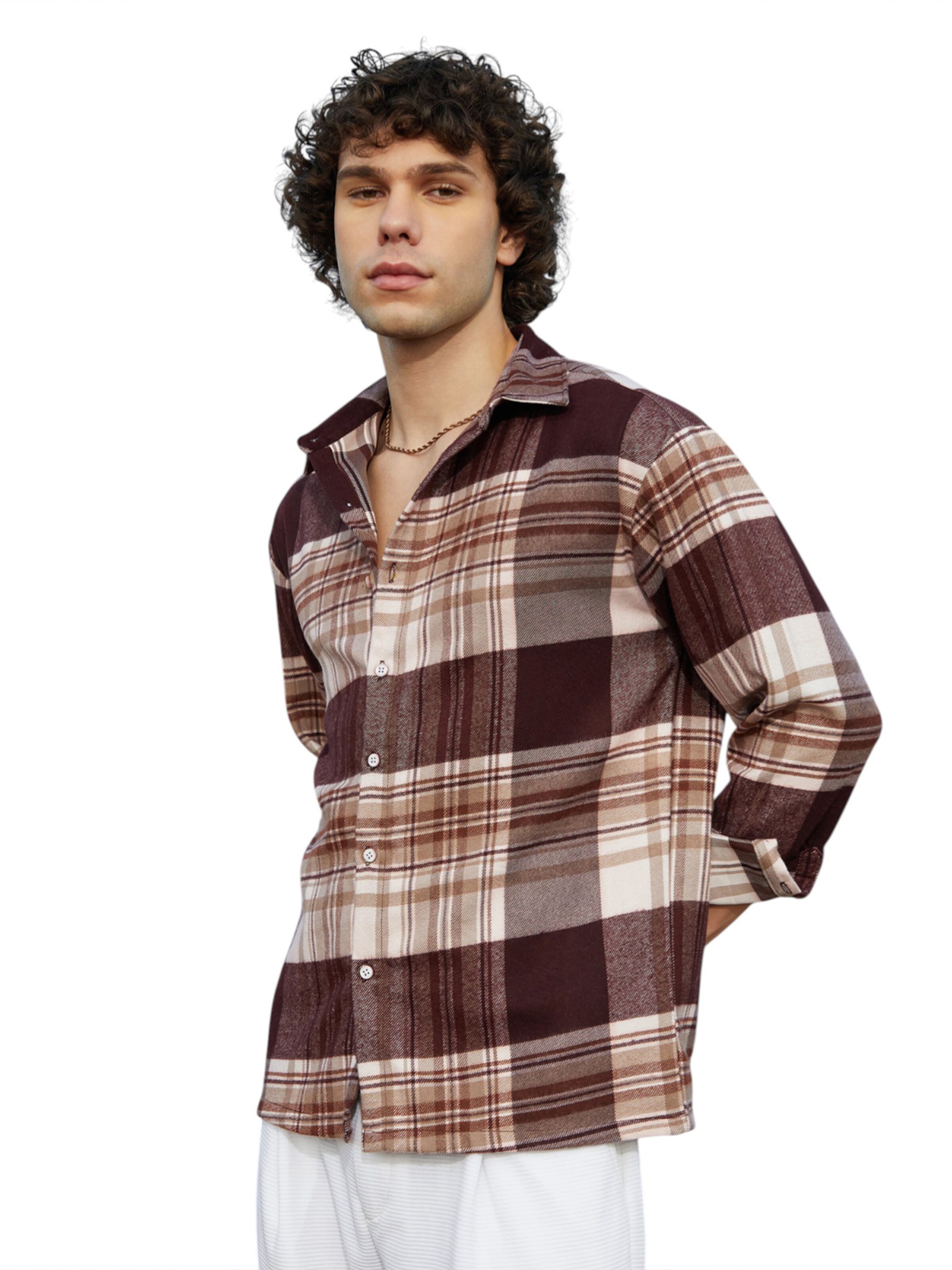 brūns Campus Sutra Standarta piegriezums Krekls 'Celine'