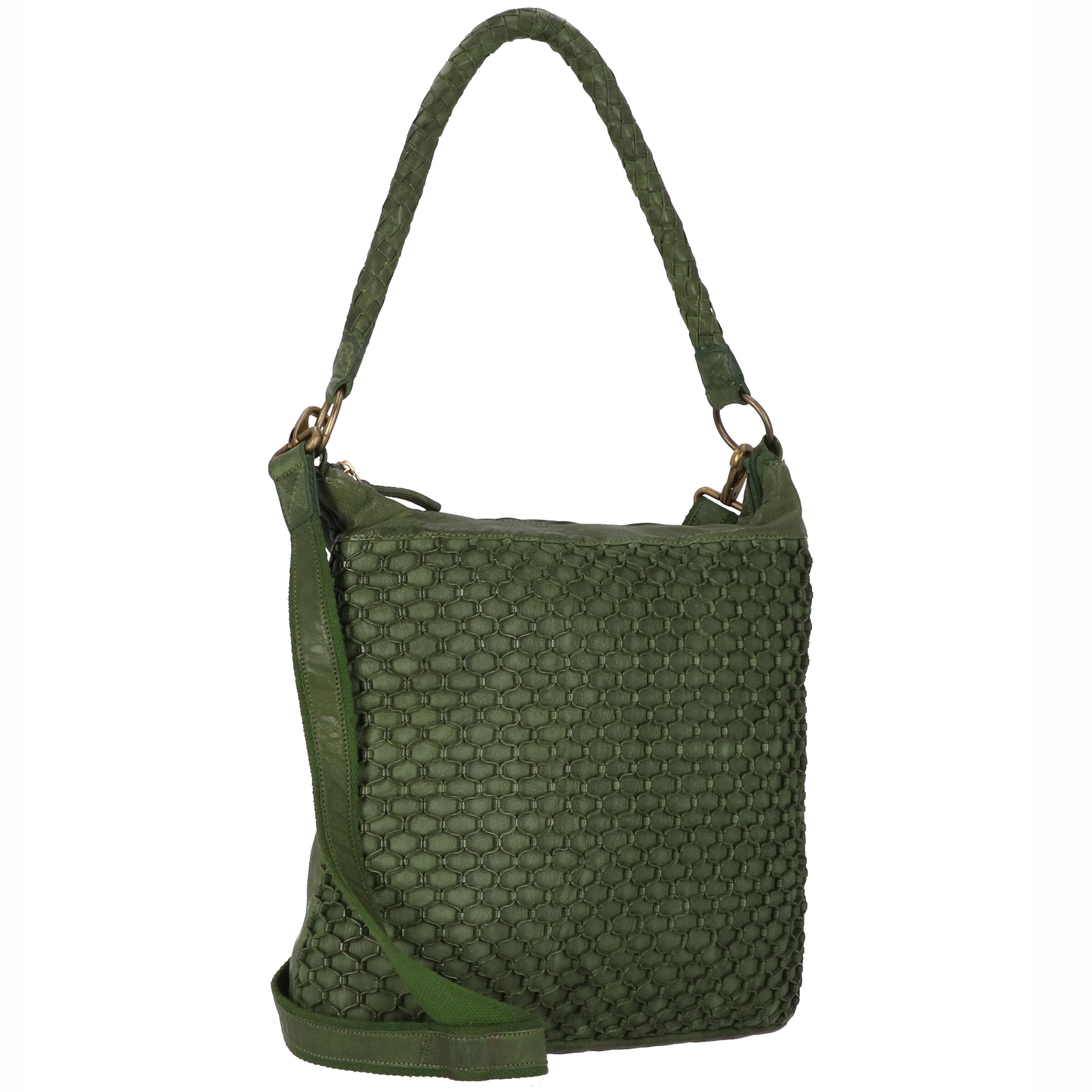 Borsa a spalla 'Femi & Nine' di Greenland Nature in verde