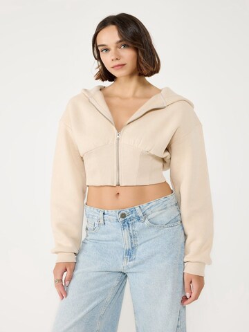 No Matter What Sweatjacke in Beige