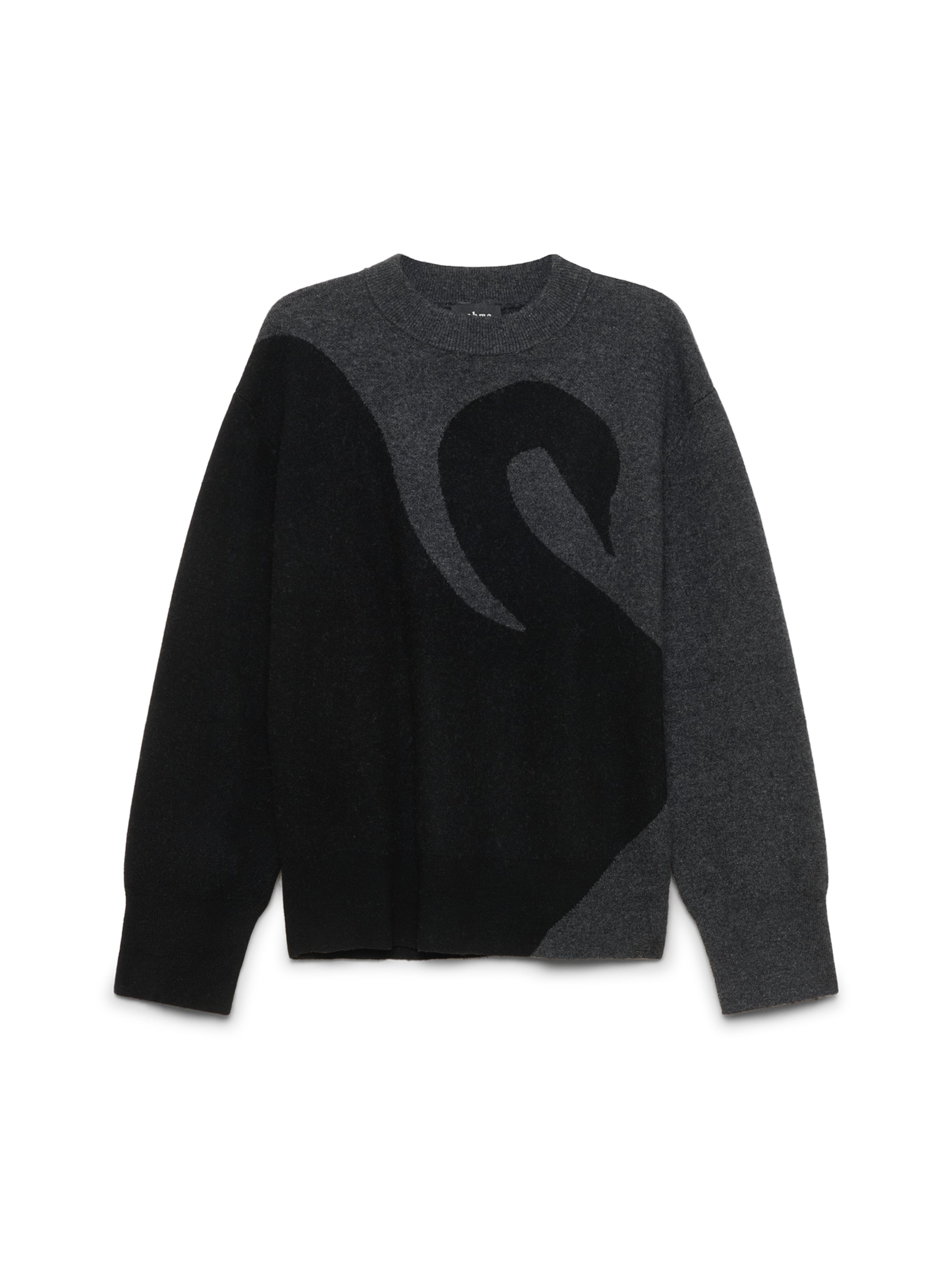 Pull-over oversize 'Lani' Yahmo en gris : devant