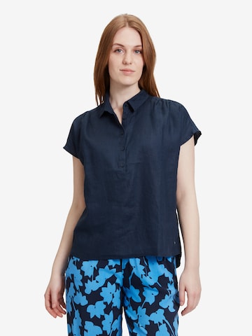 Betty & Co Blouse in Blauw: voorkant