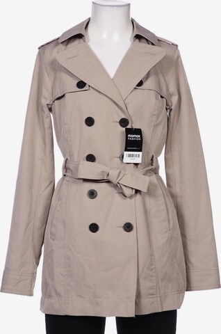HOLLISTER Jacket & Coat in S in Beige: front