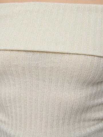 T-shirt No Matter What en beige