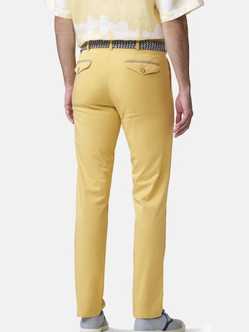 Regular Pantalon chino MEYER en jaune