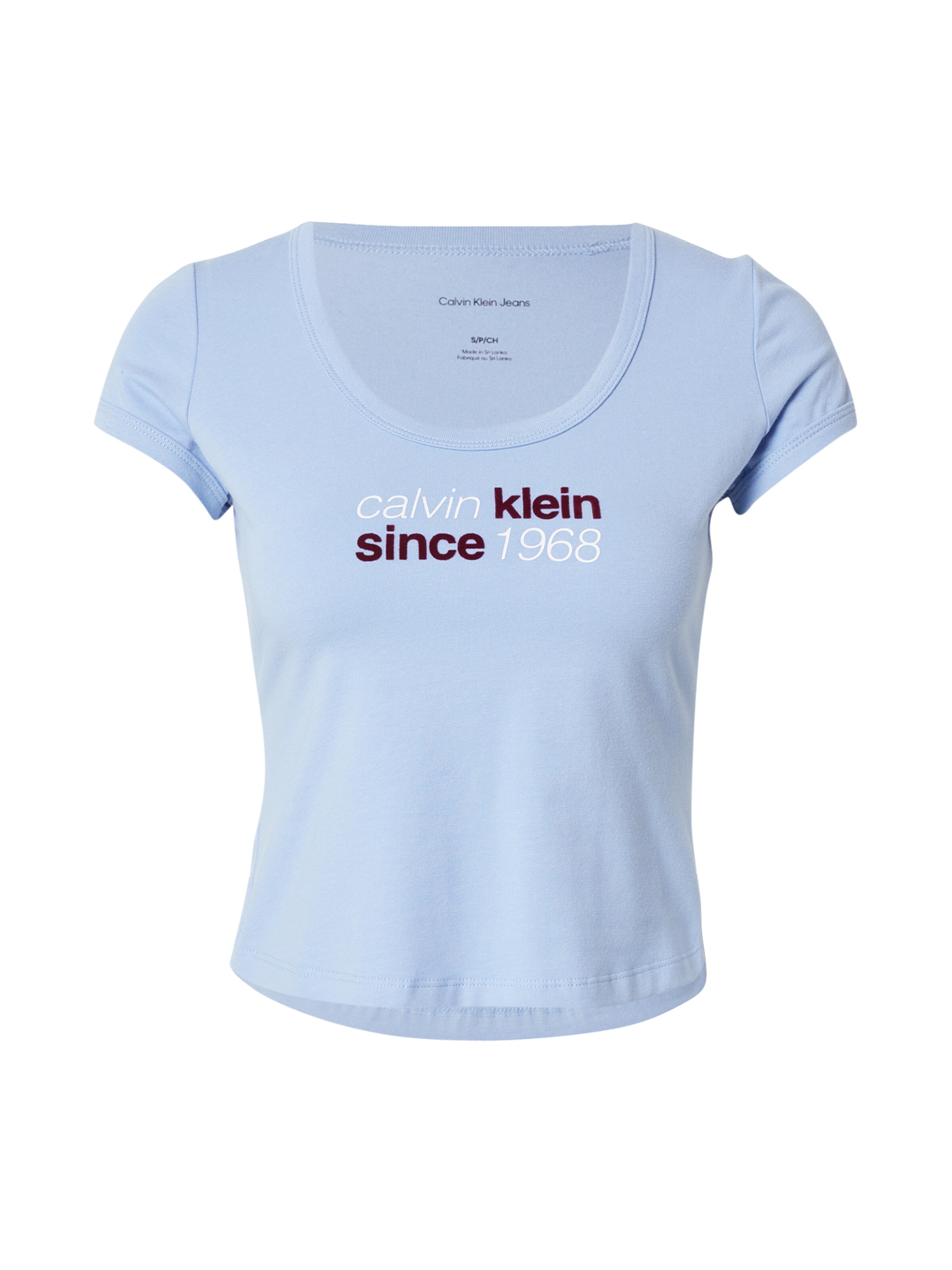 Calvin Klein Jeans Särk, värv sinine: eest vaates