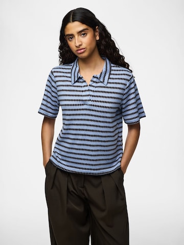PIECES Trui 'PCJeya' in Blauw: voorkant