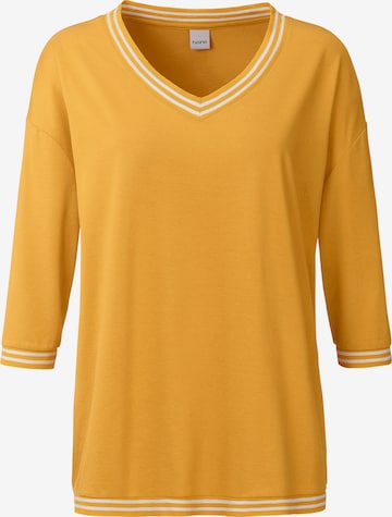 T-shirt heine en jaune : devant