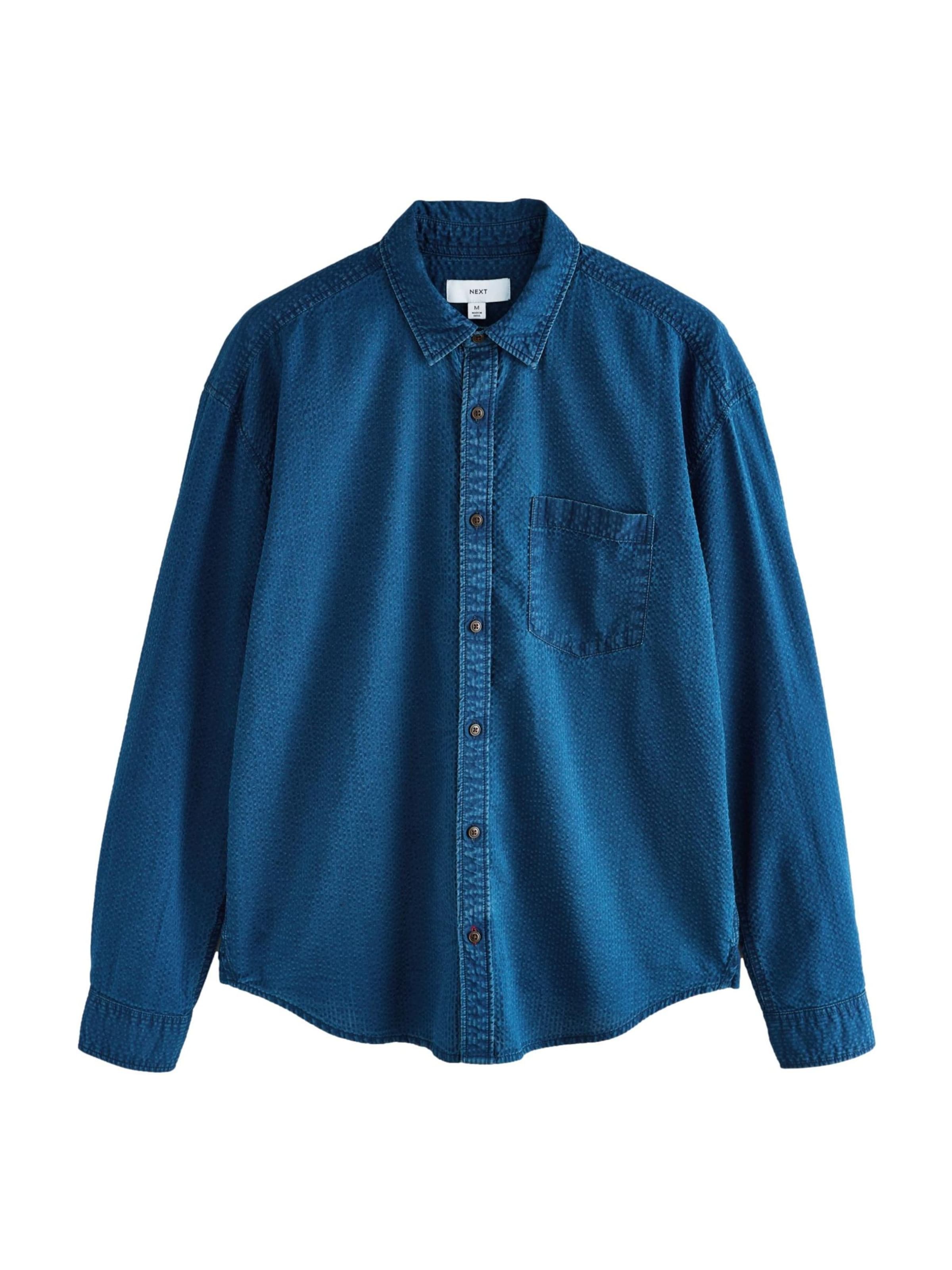 Next Regular Fit Paita värissä sininen: etupuoli