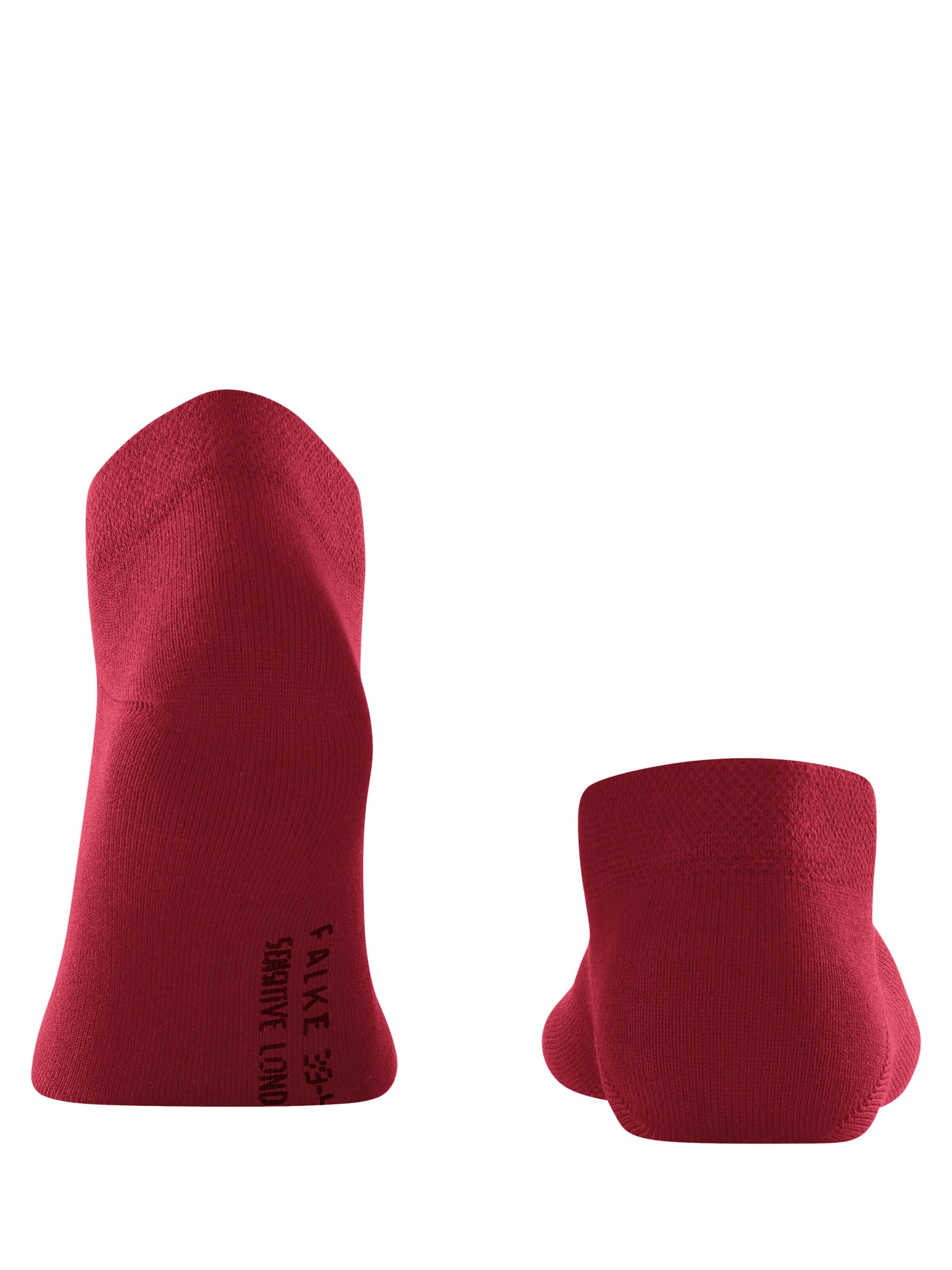 FALKE Socken 'Sensitive London'‌‌‌‌‌‌‌‌‌‌ in Rot