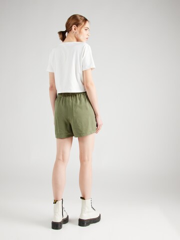 ONLY Loose fit Trousers 'ARIZONA' in Green