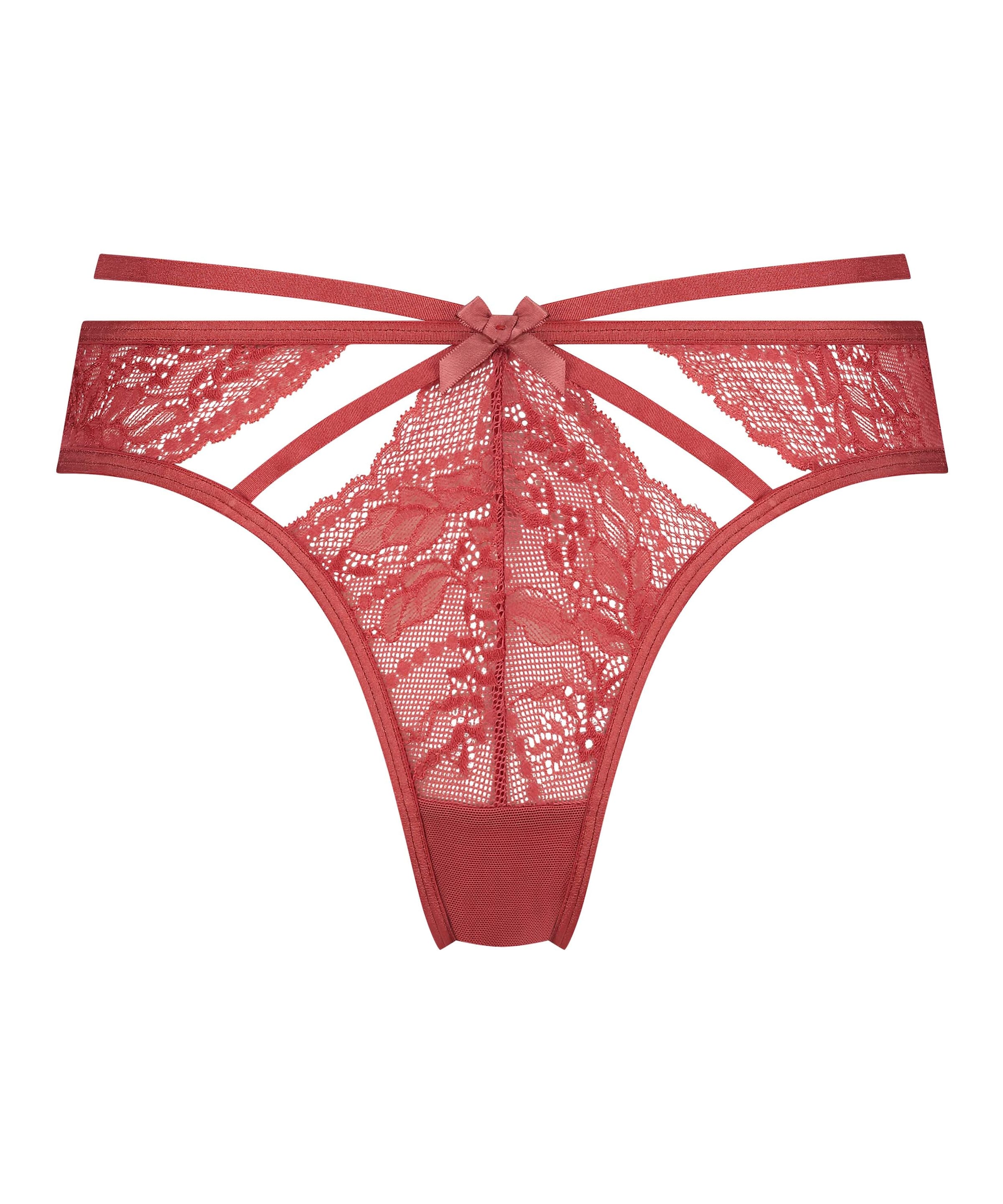 Hunkemöller String in rot, Produktansicht