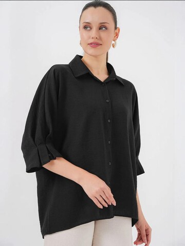 Bigdart Bluse in Schwarz
