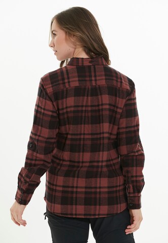 Whistler Athletic button up shirt 'Dodo' in Red
