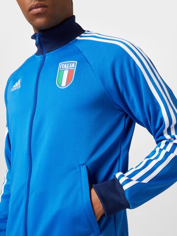 ADIDAS SPORTSWEAR Athletic Jacket 'Italy' in Blue