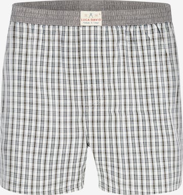 Luca David Boxer shorts 'Olden Glory' in Beige