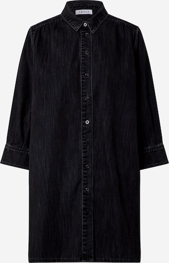 EDITED Shirt dress 'Siena' in Black denim, Item view