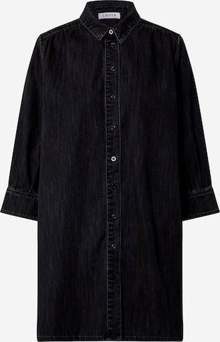 Robe-chemise 'Siena' EDITED en noir : devant