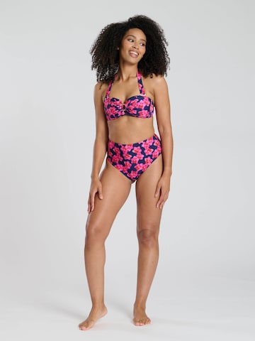 Bandeau Bikini South Beach en rose : devant