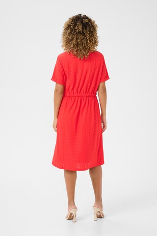 Robe 'Mianna' Cream en rouge