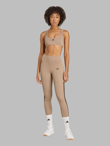 ADIDAS PERFORMANCE Бюстье Спортивный бюстгальтер 'Aeroimpact Luxe' в Коричневый