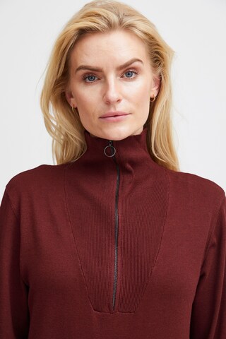 PULZ Jeans Kleid 'SARA' in Rot