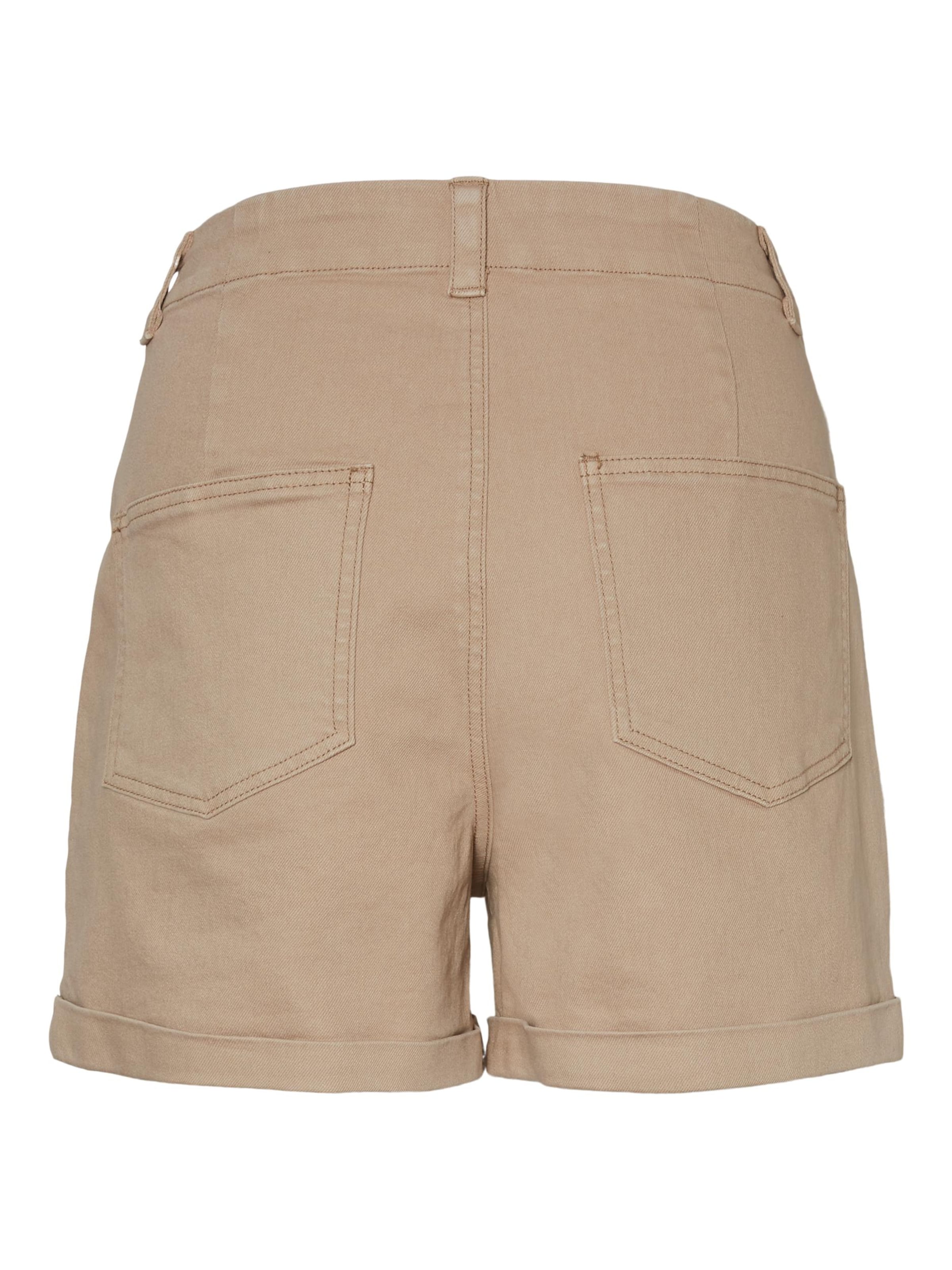 VERO MODA Regularen Hlače | bež barva