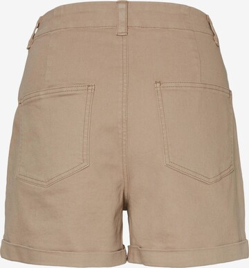 VERO MODA Regular Broek in Beige