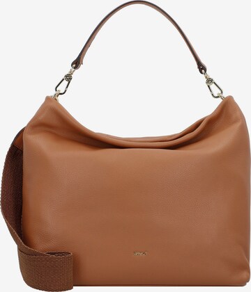 ABRO Handbag 'Dalia ' in Brown: front