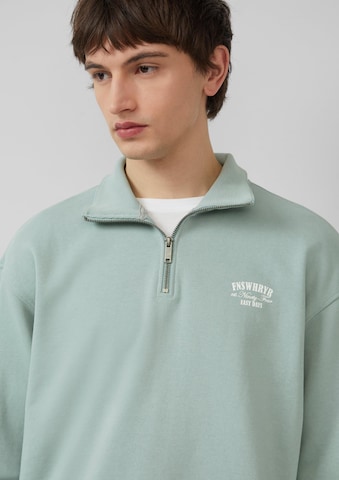 QS Sweatshirt in Groen