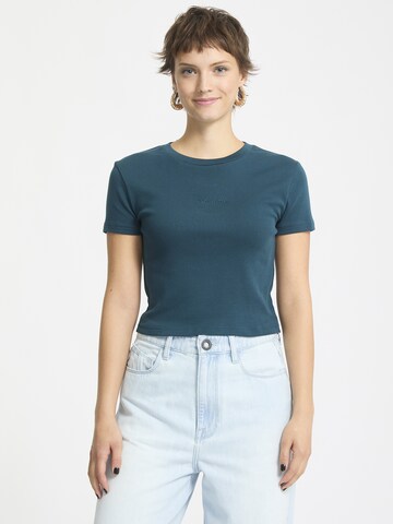 T-shirt 'Tight Crop' Volcom en vert : devant