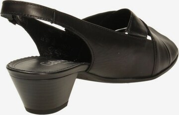 GABOR Strap Sandals in Black