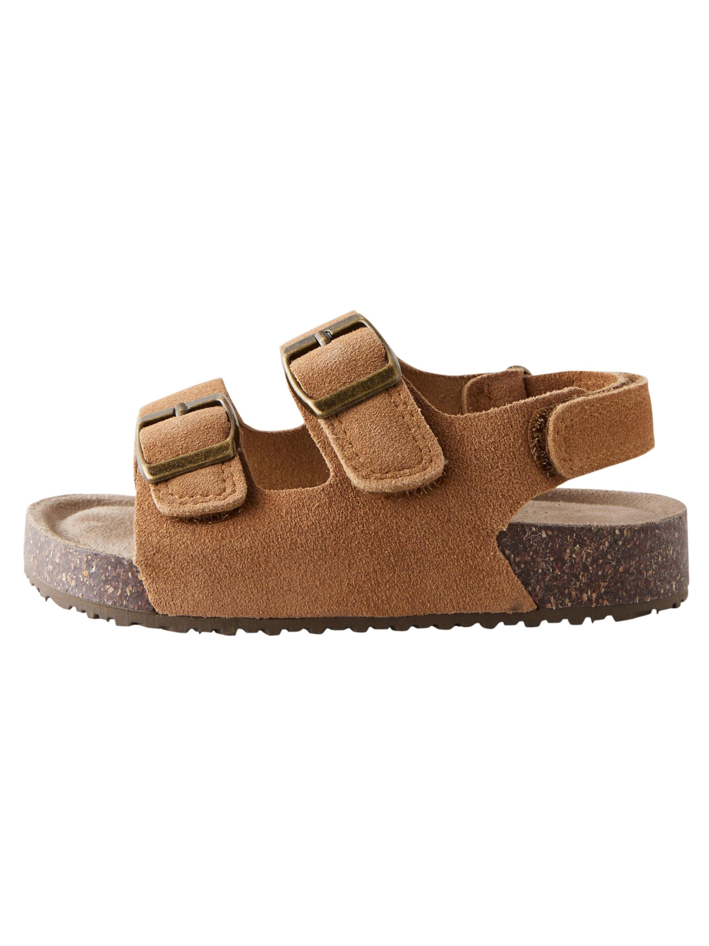 Next Open shoes in Brown: front