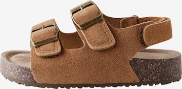 Next Sandals & Slippers in Brown: front