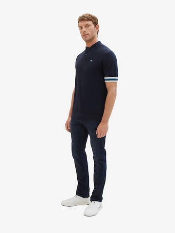 Coupe slim Jean 'Josh' TOM TAILOR en bleu