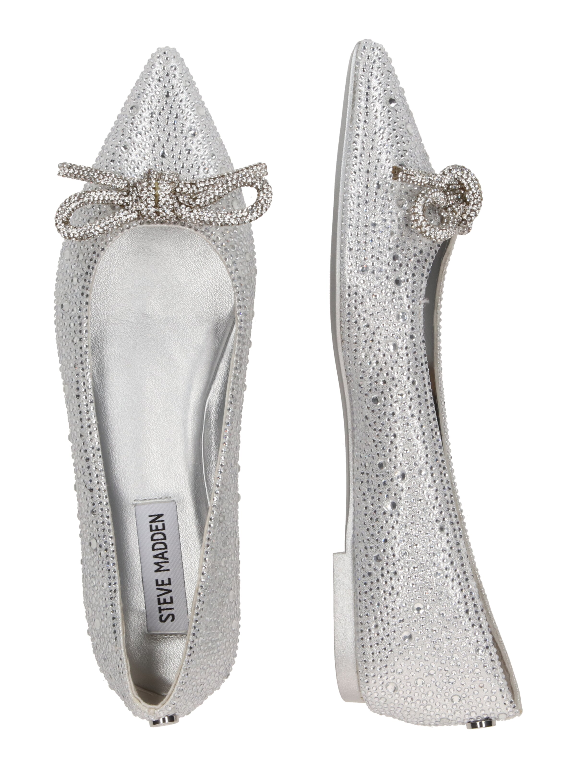 STEVE MADDEN Ballerina in Silber