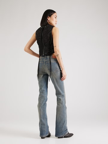 DIESEL Flared Jeans '1969 EBBEY' in Blau