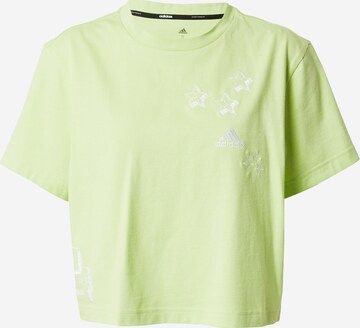 ADIDAS SPORTSWEAR Performance Shirt in Green: front