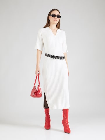 b.young Knitted dress 'MOBENA' in White