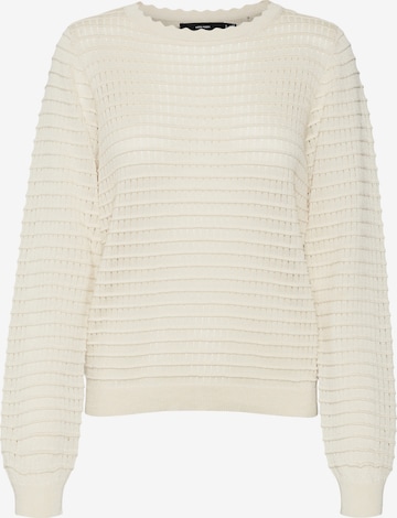 VERO MODA Pullover 'Erica' in Beige: predná strana