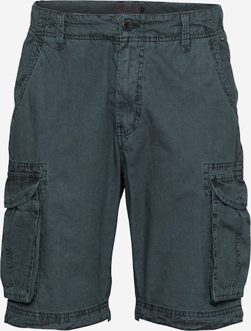 Petrol Industries Regular Cargo trousers in Grey: front