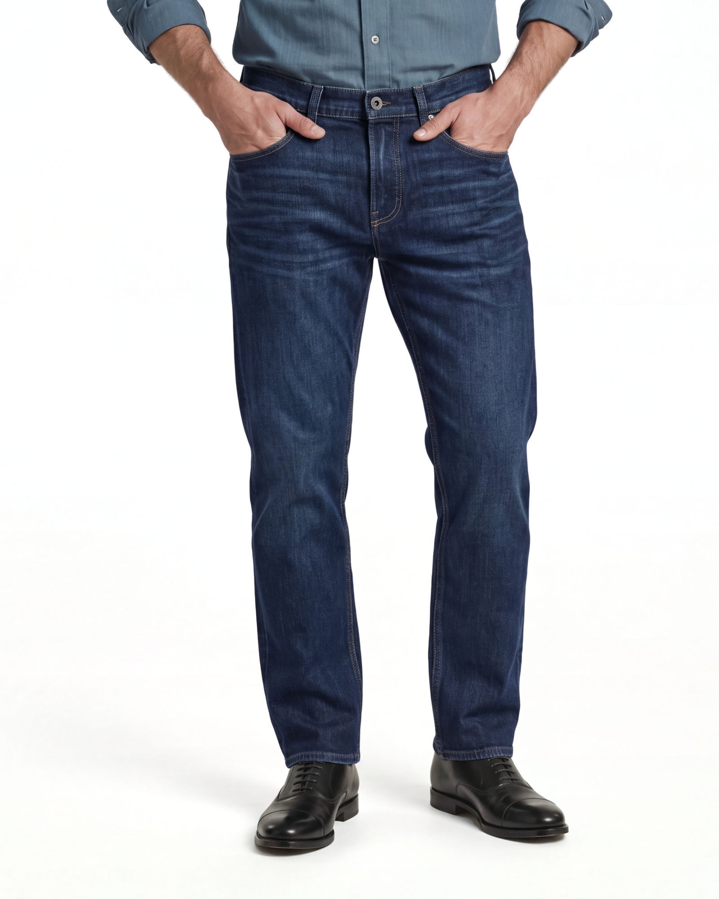 G-STAR Slimfit Jeans-5Pocket ' ' in Blau: Vorderseite
