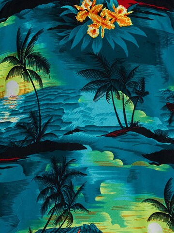 King Kameha Scarf 'Surf' in Green