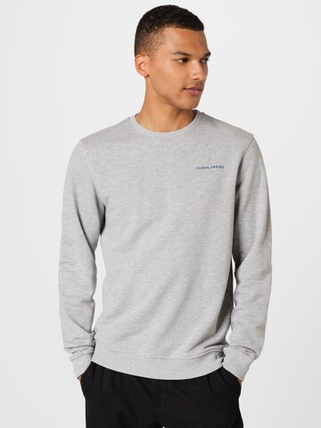 Casual Friday Sweatshirt 'Severin' in Grau: predná strana