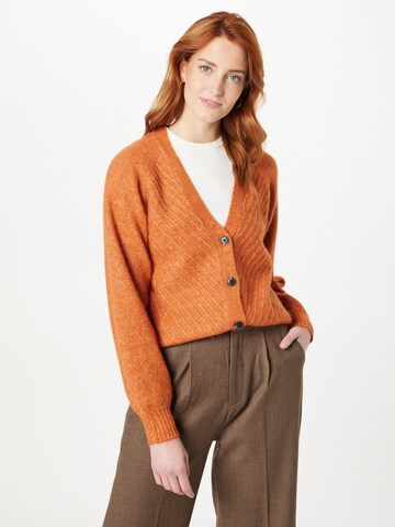 SELECTED FEMME Strickjacke 'SISSE' in Orange: predná strana