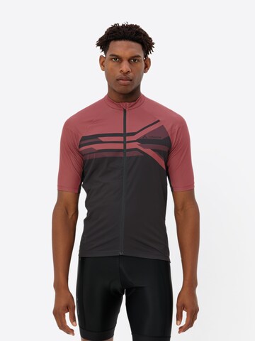 VAUDE Jersey 'Posta III' in Red: front