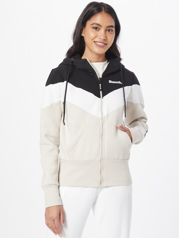 BENCH Sweat jacket 'DELANIE' in Mixed colours: front