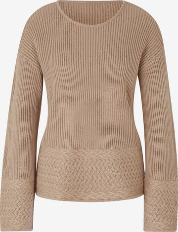 Pullover di Linea Tesini by heine in beige: frontale