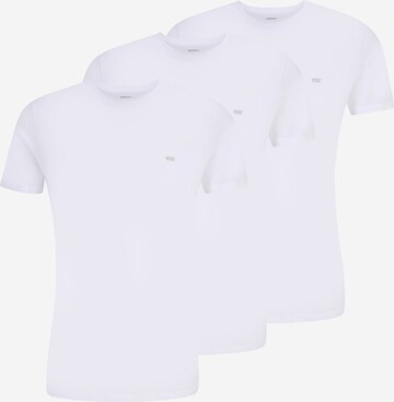 T-Shirt DIESEL en blanc : devant