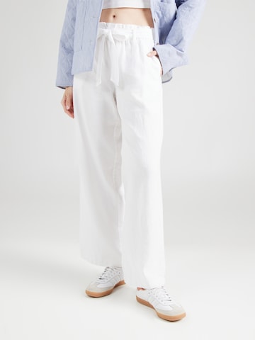 JDY Szeroka nogawka Spodnie 'SAY' w kolorze biały: przód
