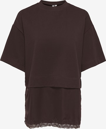 ONLY - Camisa 'ONLMexa' em castanho: frente